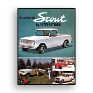 1963 IH Scout Sales Brochure