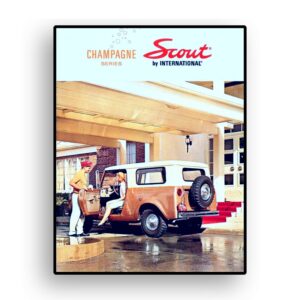 1964 Champagne Series IH Scout Color Sales Brochure