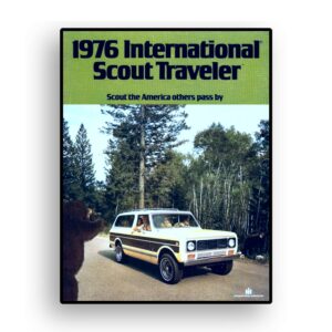 1976 International Scout Traveler Sales Brochure