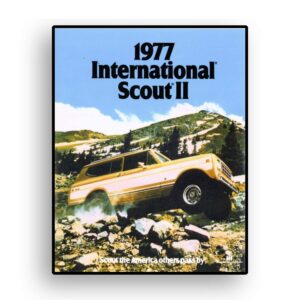 1977 IH Scout II Sales Brochure