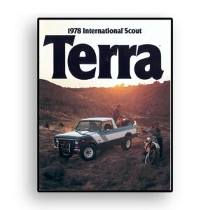 1978 International Scout Terra Sales Brochure