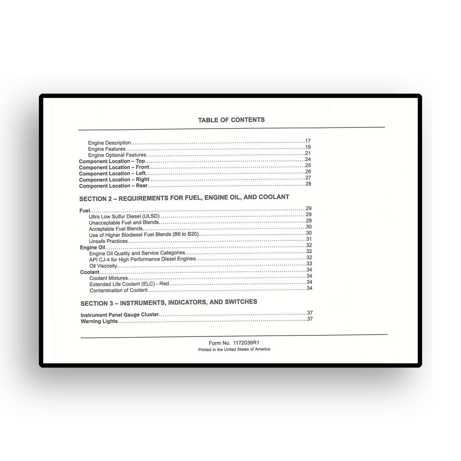 Engine Operation & Maintenance Manual for MaxxForce® 7 Installed in International® Brand Trucks - Image 6