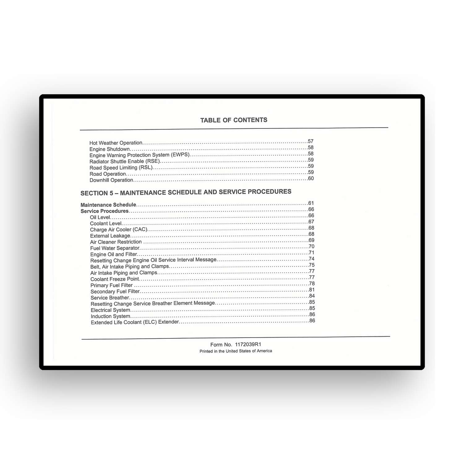 Engine Operation & Maintenance Manual for MaxxForce® 7 Installed in International® Brand Trucks - Image 7