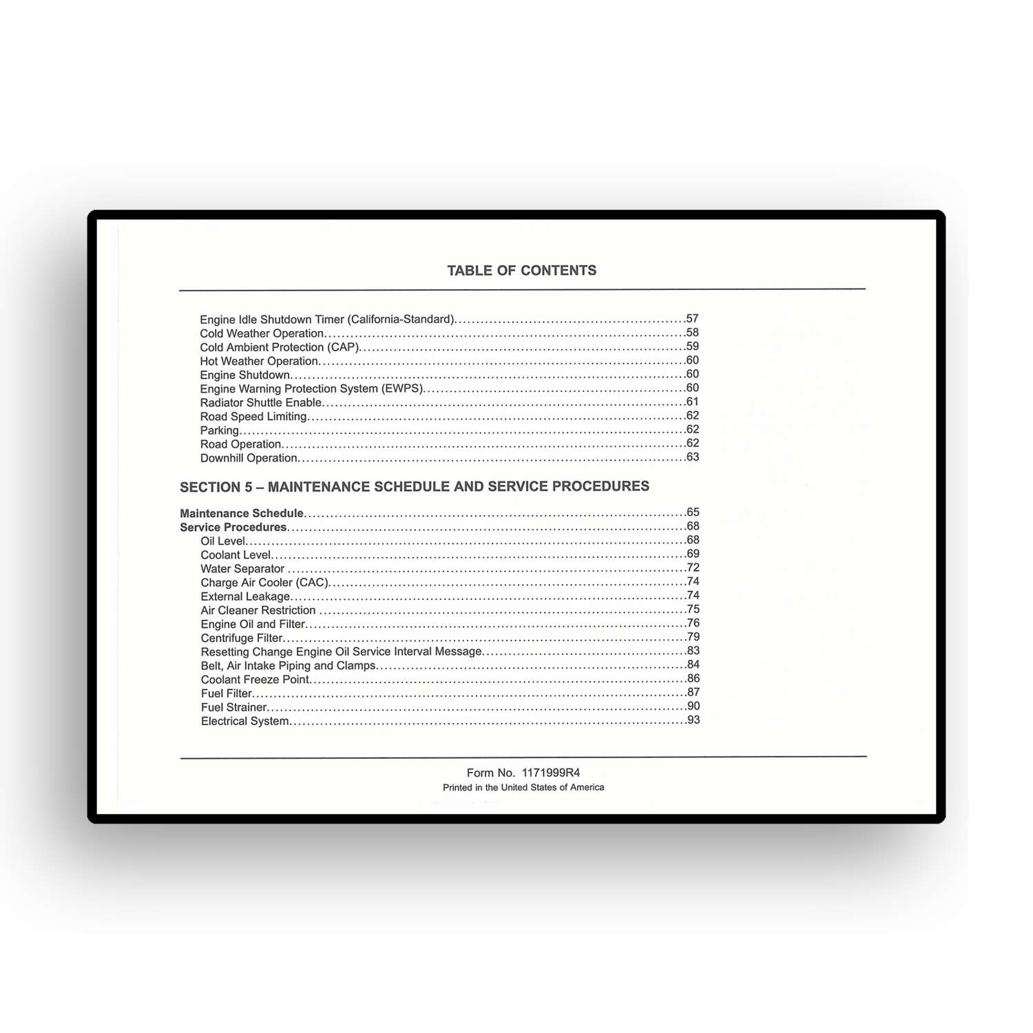 Engine Operation and Maintenance Manual for ® DT, 9, and 10 for International® Brand Trucks - Image 7