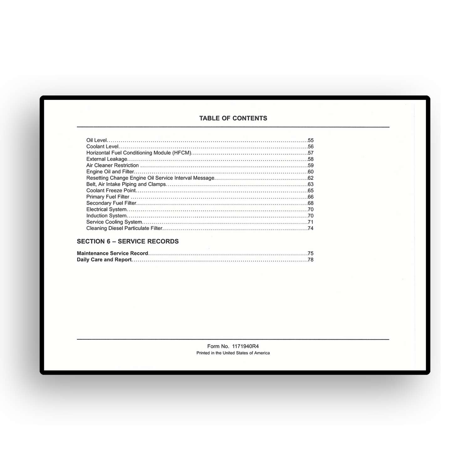 Operation and Maintenance Manual for International® MaxxForce® 5 Diesel Engine - Image 4