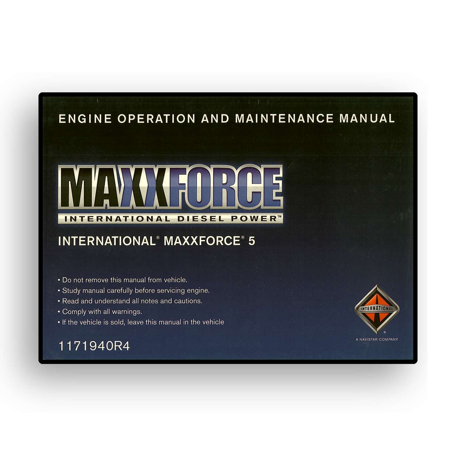 Operation and Maintenance Manual for International® MaxxForce® 5 Diesel Engine - Image 6