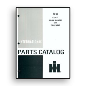 Parts Catalog for IH Cub Cadet Rear Engine Riders and Attachments for Models 55, 60, 75, 85 & More
