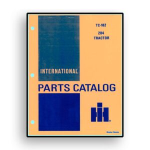 Parts Catalog for International 284 Tractor