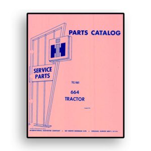 Parts Catalog for International 664 Tractor Chassis