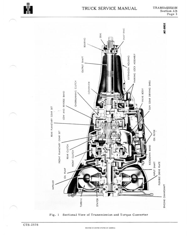 IH Scout II Service Manual - Official Factory Guide (CTS-2304)