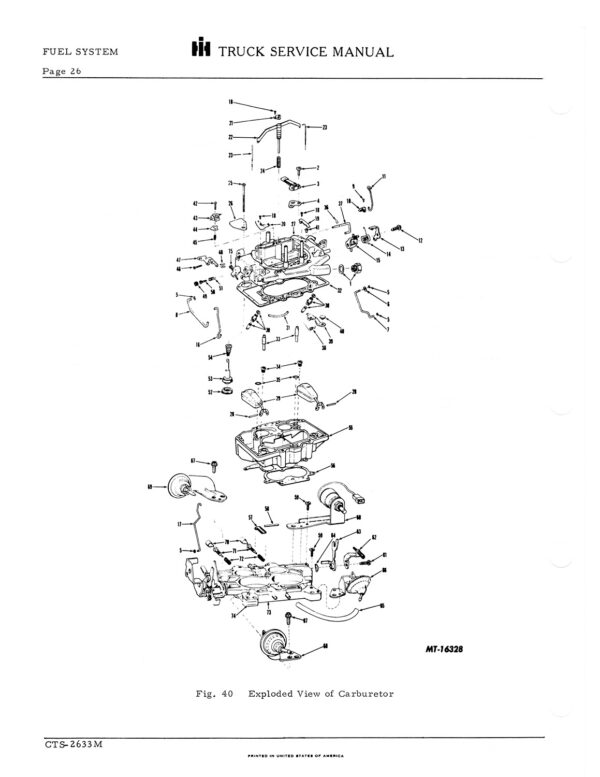 IH Scout II Service Manual - Official Factory Guide (CTS-2304)