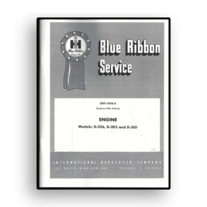 Service Manual Set for International 660 Diesel Tractor