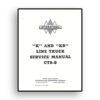 Service Manual for International K & KB Line Truck