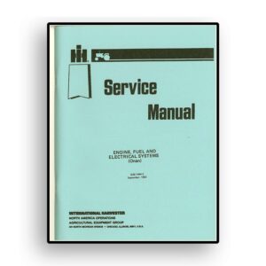 Service Manual for Onan Engine, Fuel & Electrical System Used w/ Cub Cadet 982