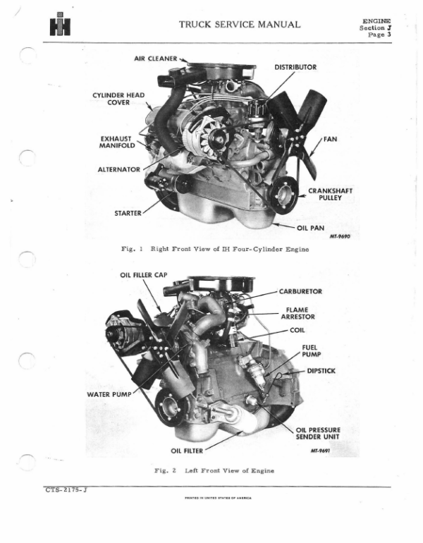 IH SCOUT 800 80 Repair Manual CTS-2302